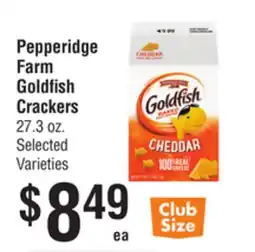 Smart & Final Pepperidge Farm Goldfish Crackers offer