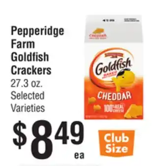 Smart & Final Pepperidge Farm Goldfish Crackers offer
