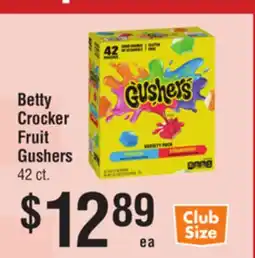 Smart & Final Betty Crocker Fruit Gushers offer
