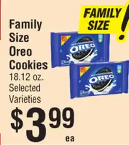 Smart & Final Family Size Oreo Cookies offer