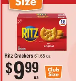 Smart & Final Ritz Crackers offer