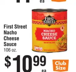 Smart & Final First Street Nacho Cheese Sauce offer