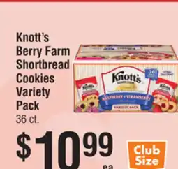 Smart & Final Knott's Berry Farm Shortbread Cookies Variety Pack offer