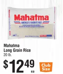 Smart & Final Mahatma Long Grain Rice offer