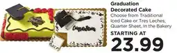 Food 4 Less Graduation Decorated Cake offer