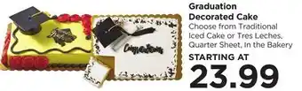 Food 4 Less Graduation Decorated Cake offer