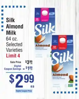 Smart & Final Silk Almond Milk offer