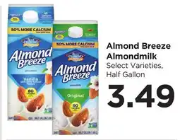 Food 4 Less Almond Breeze Almondmilk offer