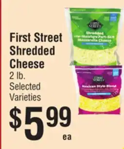 Smart & Final First Street Shredded Cheese offer