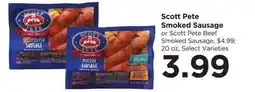 Food 4 Less Scott Pete Smoked Sausage offer