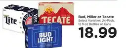 Food 4 Less Bud, Miller or Tecate offer