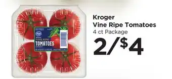 Food 4 Less Kroger Vine Ripe Tomatoes offer