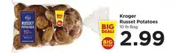 Food 4 Less Kroger Russet Potatoes offer