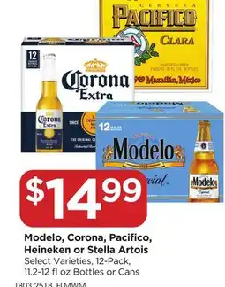 Food 4 Less Modelo, Corona, Pacifico, Heineken or Stella Artois offer