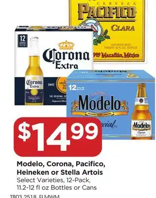 Food 4 Less Modelo, Corona, Pacifico, Heineken or Stella Artois offer