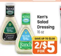 Tony’s Fresh Market Ken's Salad Dressing offer