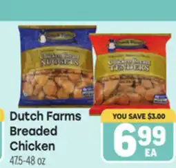 Tony’s Fresh Market Dutch Farms Breaded Chicken offer