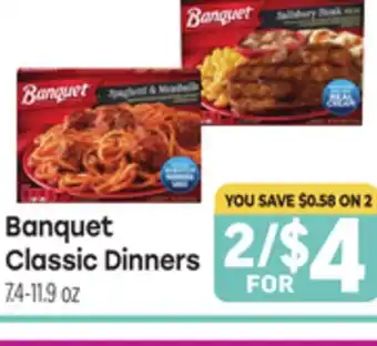 Tony’s Fresh Market Banquet Classic Dinners offer