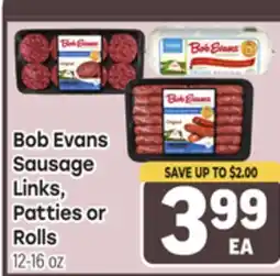 Tony’s Fresh Market Bob Evans Sausage offer