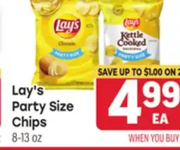 Tony’s Fresh Market Lay's Party Chips offer