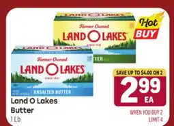 Tony’s Fresh Market Land O Lakes Butter offer