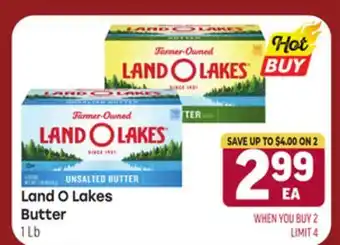 Tony’s Fresh Market Land O Lakes Butter offer