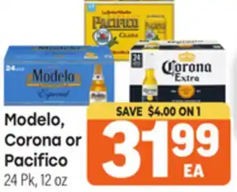 Tony’s Fresh Market Modelo, Corona or Pacifico offer