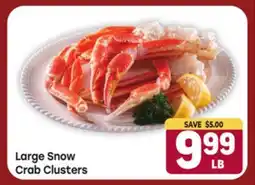Tony’s Fresh Market Large Snow Crab Clusters offer