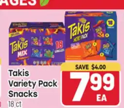 Tony’s Fresh Market Takis Variety Pack Snacks offer