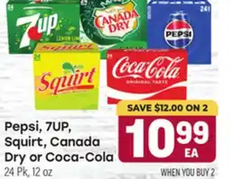 Tony’s Fresh Market Pepsi, 7UP, Squirt, Canada Dry or Coca-Cola offer