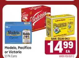 Tony’s Fresh Market Modelo, Pacifico or Victoria offer