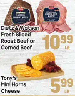 Tony’s Fresh Market Tony's Mini Horns Cheese offer