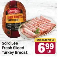 Tony’s Fresh Market Sara Lee Fresh Sliced Fresh Sliced Turkey Breast offer