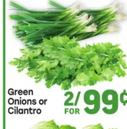 Tony’s Fresh Market Green Onions or Cilantro offer