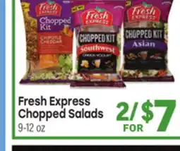 Tony’s Fresh Market Fresh Express Chopped Salads offer