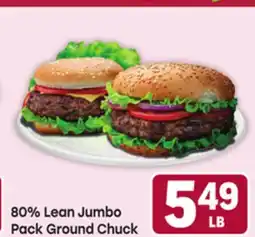 Tony’s Fresh Market 80% Lean Jumbo Pack Ground Chuck offer