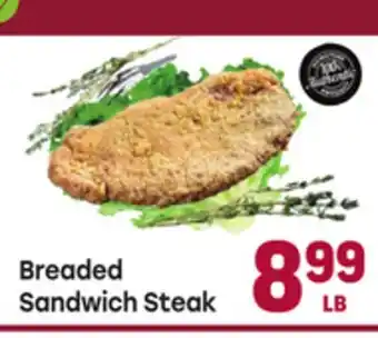 Tony’s Fresh Market Breaded Sandwich Steak offer