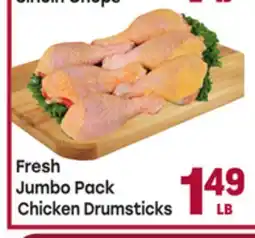 Tony’s Fresh Market Fresh Jumbo Pack Chicken Drumsticks offer