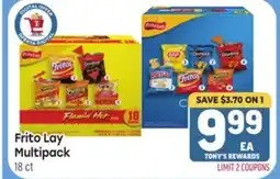 Tony’s Fresh Market Frito Lay Multipack offer