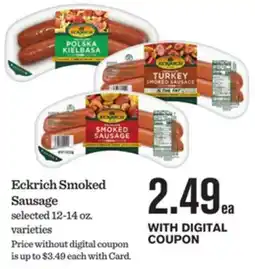 Mariano's Eckrich Smoked Sausage offer