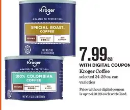 Mariano's Kroger Coffee offer
