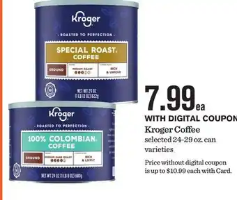 Mariano's Kroger Coffee offer