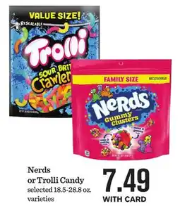 Mariano's Nerds or Trolli Candy offer
