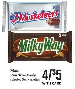 Mariano's Mars Fun Size Candy offer
