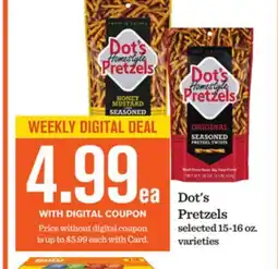 Mariano's Dot's Pretzels offer