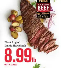 Mariano's Black Angus Inside Skirt Steak offer