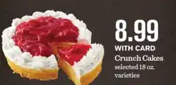 Mariano's Crunch Cakes offer