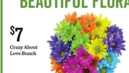 Mariano's FLOWERS Crazy About Love Bunch offer