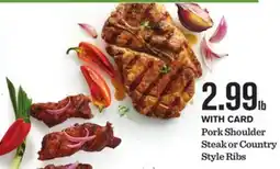 Mariano's Pork Shoulder Steak or Country Style Ribs offer