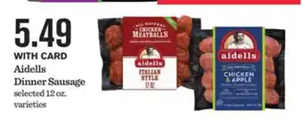 Mariano's Aidells Dinner Sausage offer